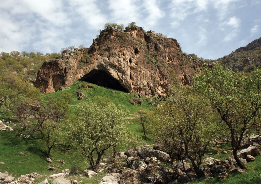 Shanidar cave.
