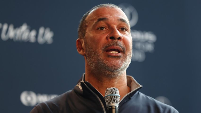 BERLIN, GERMANY - FEBRUARY 17:  Laureus Academy Member Ruud Gullit speaks during the Football Coaches discussion at the Mercedes Benz Building prior to the Laureus World Sports Awards on February 17, 2020 in Berlin, Germany. (Photo by Boris Streubel/Getty Images for Laureus)