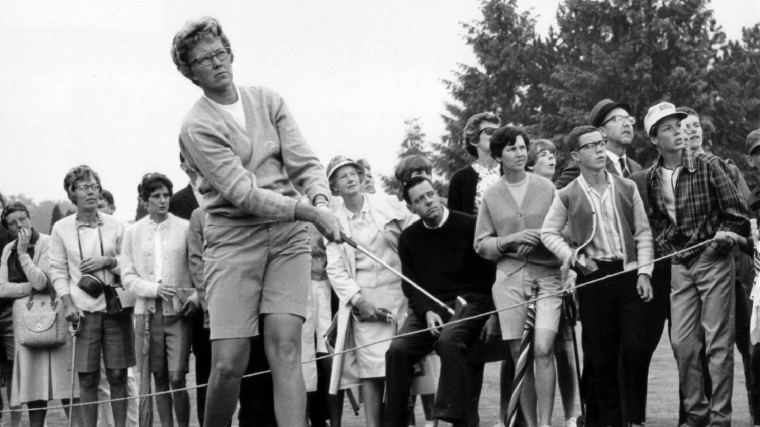 Mickey Wright won 13 majors in a dominant golf career.