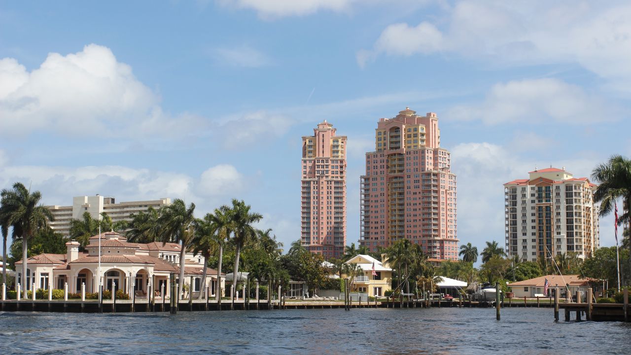 The city of Fort Lauderdale is one of Florida's most famous vacation destinations.