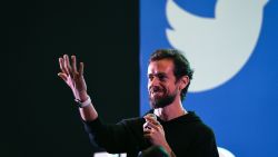 Twitter CEO and co-founder Jack Dorsey gestures while interacting with students at the Indian Institute of Technology (IIT) in New Delhi on November 12, 2018. - Dorsey hosted a town hall meeting with university students on his visit to the Indian capital New Delhi. (Photo by Prakash Singh/AFP/Getty Images)