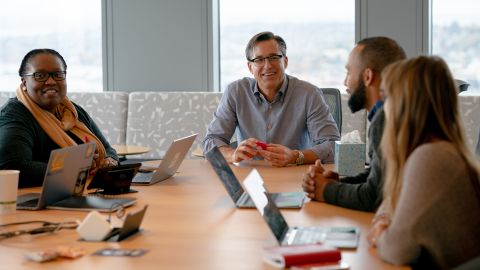 Although Zillow Offers is currently losing millions of dollars every month, Barton says he's confident it will eventually become a profitable part of the business. (Jovelle Tamayo for CNN)