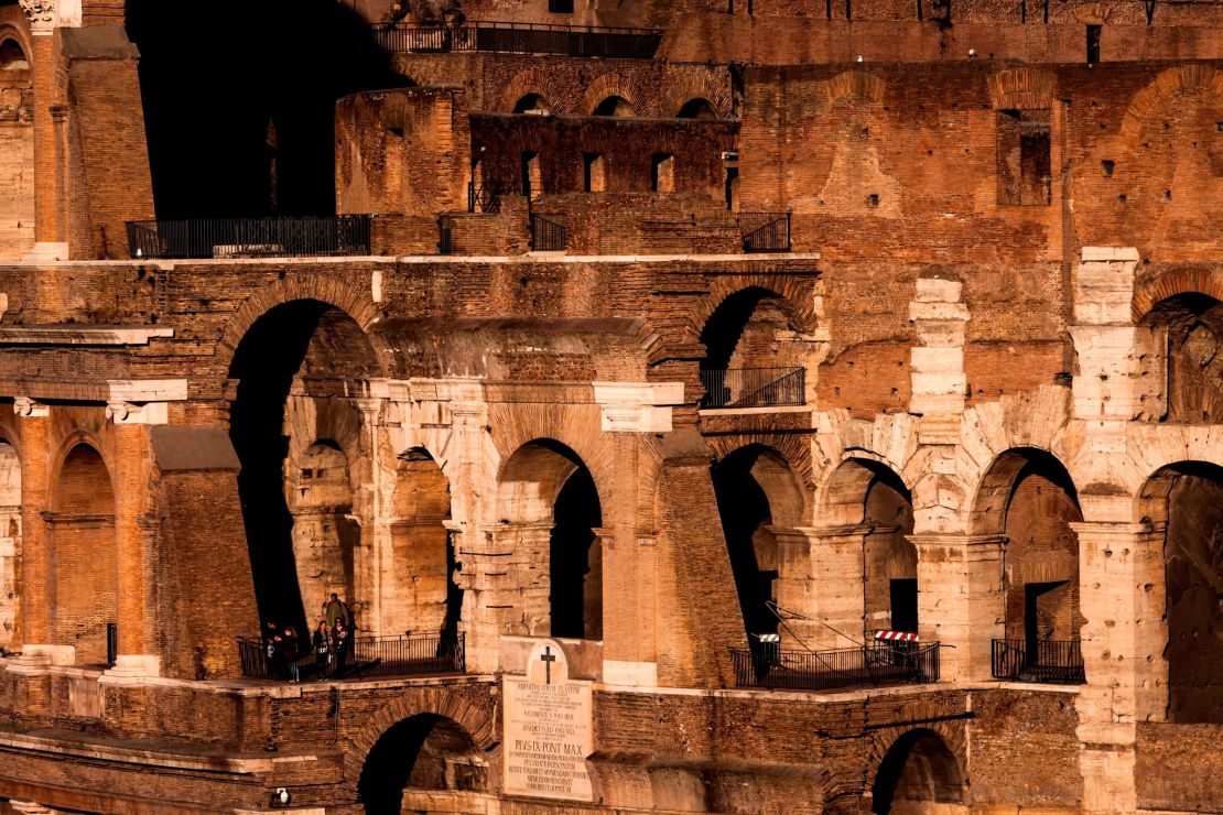 The endlessly repatched fabric of the Colosseum 
