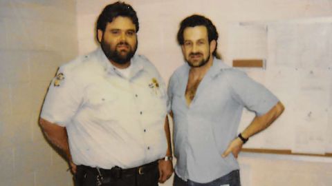 Tony Eden, left, a former corrections officer, and Nicholas Sutton.