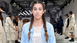 PARIS, FRANCE - JUNE 23: Lisa Zimouche attends the G-Star Raw Research III Collection launch during Menswear Spring/Summer 2018 show as part of Paris Fashion Week on June 23, 2017 in Paris, France.  (Photo by Victor Boyko/Getty Images)
