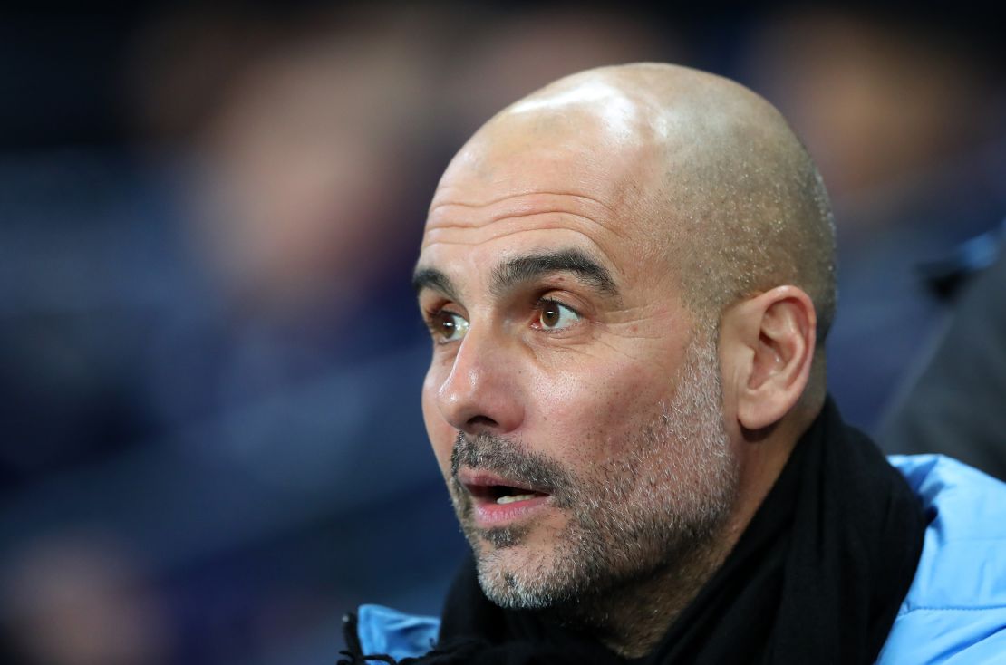 Pep Guardiola says he intends to stay at Manchester City despite UEFA ban. 