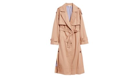 underscored goop banana republic Trench