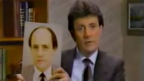 Sy Sperling in a Hair Club for Men TV ad. 