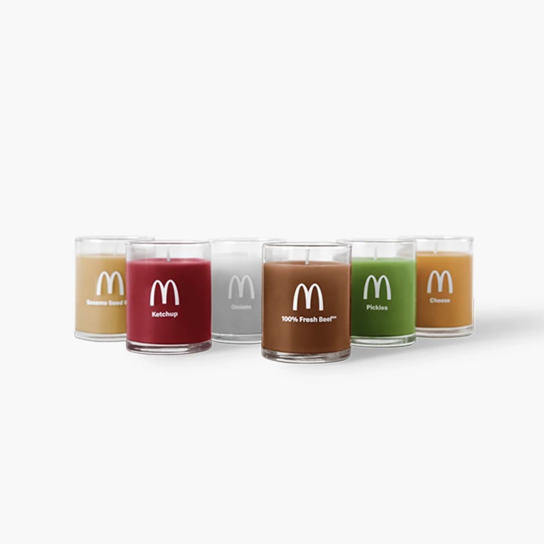 McDonald's six candles come in all the scents you'd expect.