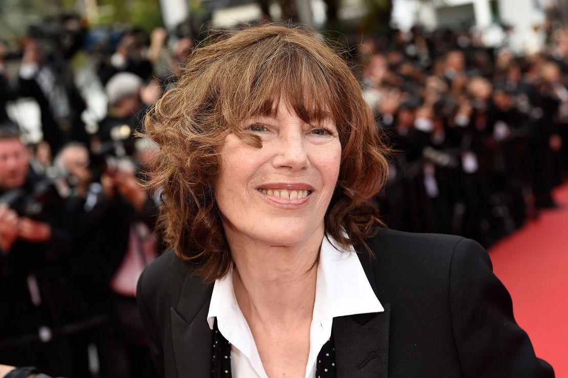Birkin on the red carpet at Cannes Film Festival in 2015.