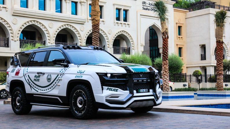 'Beast Patrol' is already used by Dubai Police, and will be rolled out to other police forces in the region. 