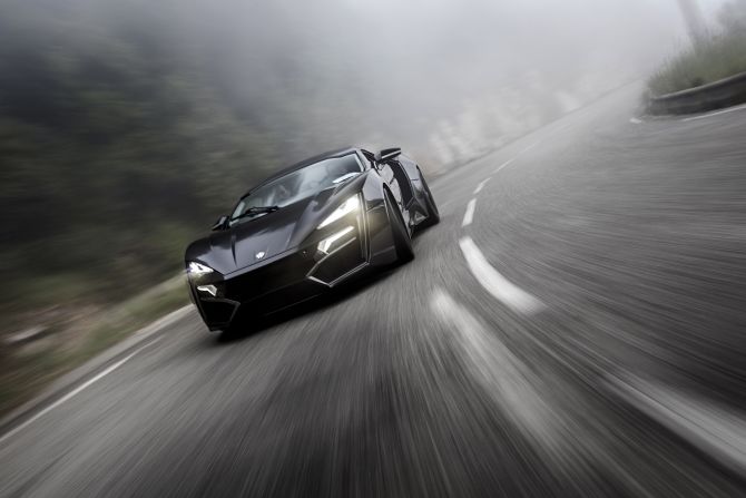 W Motors' first vehicle, the Lykan Hypersport, is even rarer. Just seven were ever produced at the price of $3.4 million. 