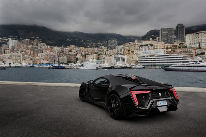 The Lykan featured in Hollywood franchise "The Fast Saga" in a stunt that involved driving through the windows of an Abu Dhabi skyscraper.   