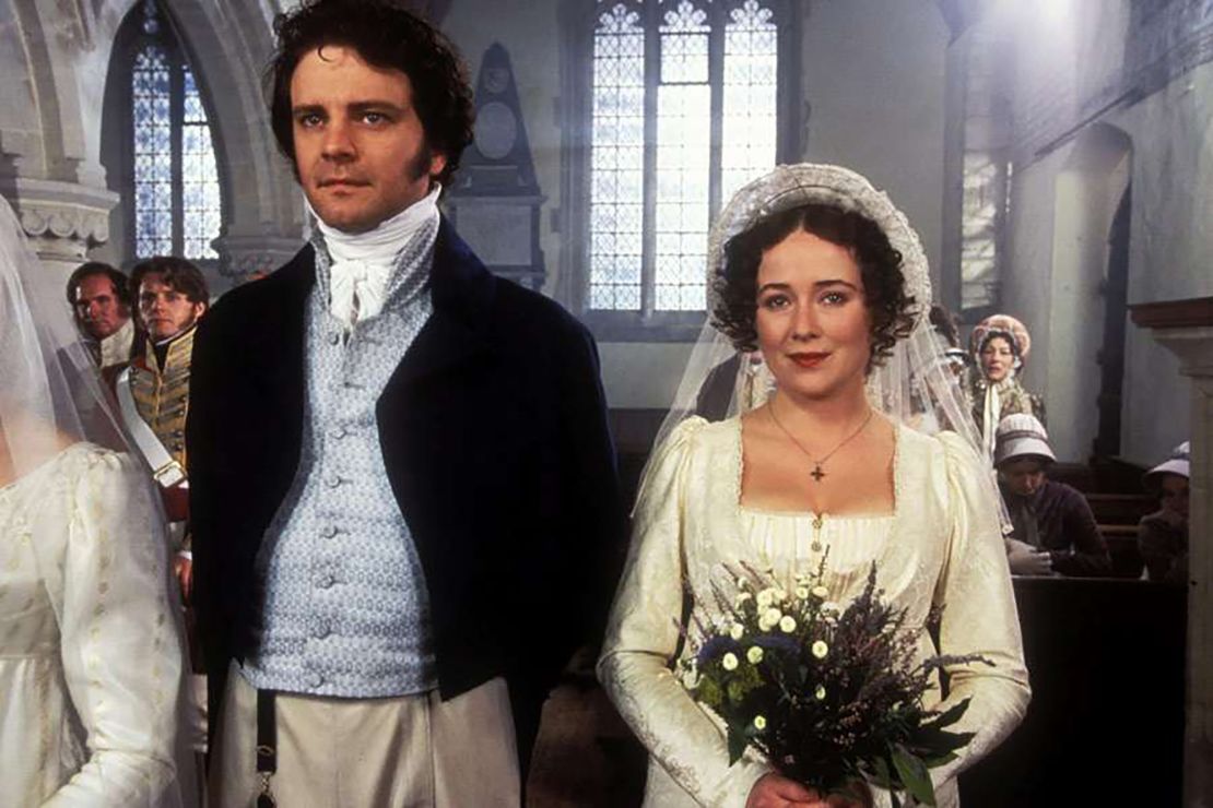Jennifer Ehle and Colin Firth in 'Pride and Prejudice.'