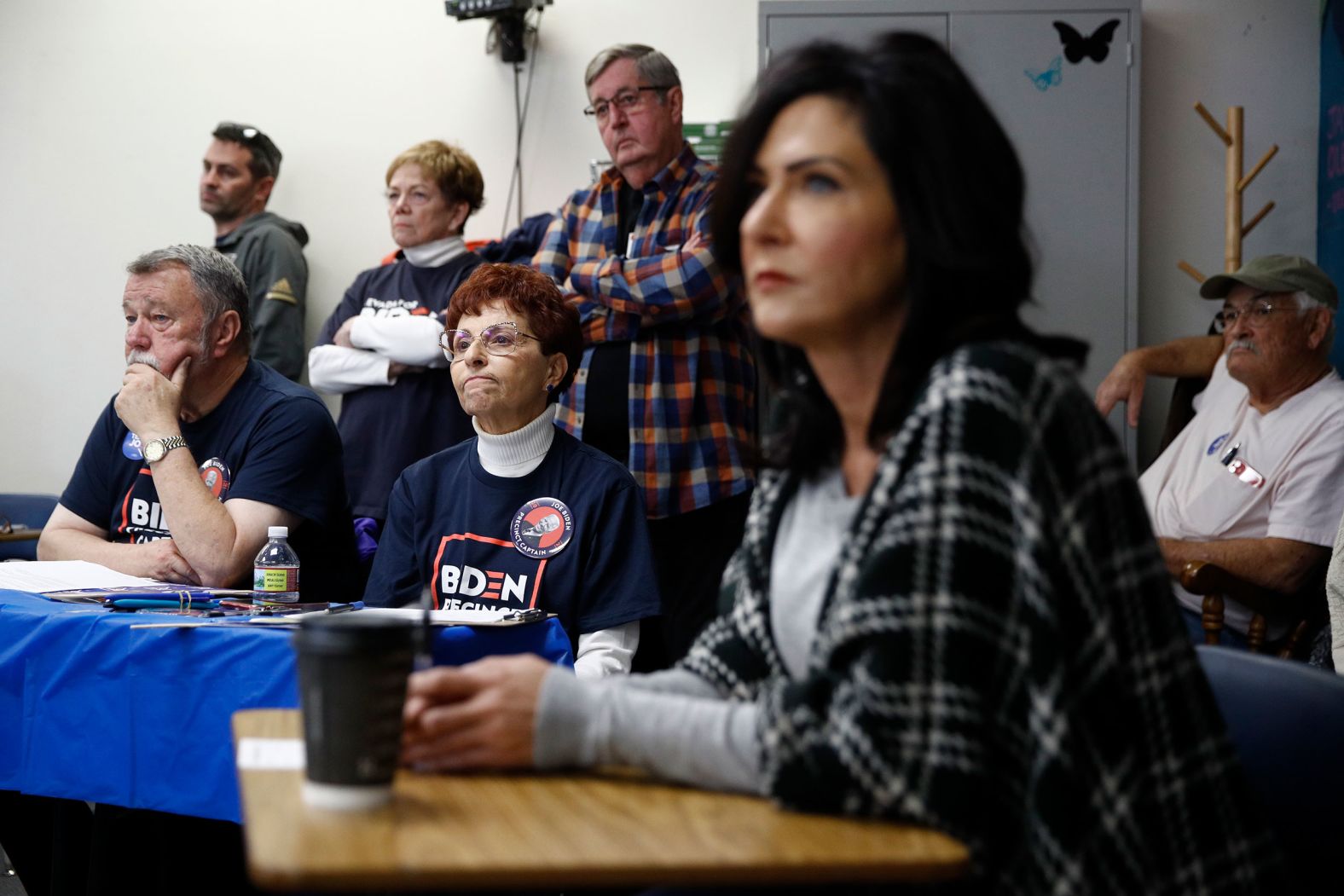 Caucusgoers gather in Henderson.