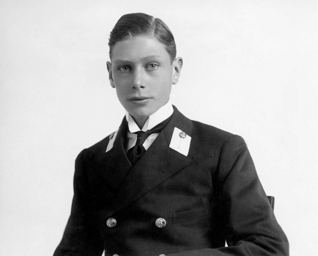 King George VI circa 1914. He was known to his family as "Bertie."