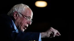 Democratic presidential candidate Sen. Bernie Sanders (I-VT) speaks after winning the Nevada caucuses during a campaign rally at Cowboys Dancehall on February 22, 2020 in San Antonio, Texas. 