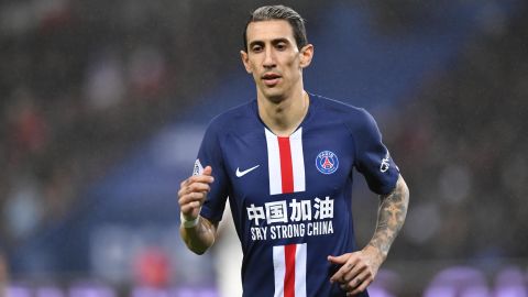 PSG's official sponsor was replaced with a messge of solidarity for China.