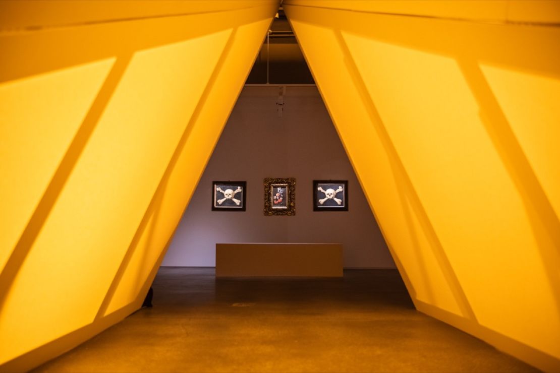 Installation view of Fabrizio Moretti x Fabrizio Moretti, "In Passing," at Sotheby's, 2019.