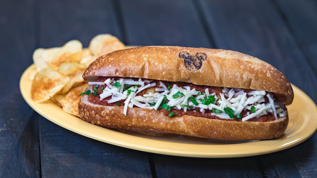 The Impossible meatball sub is one item that will be freatured at the Disney California Adventure Food & Wine Festival. 