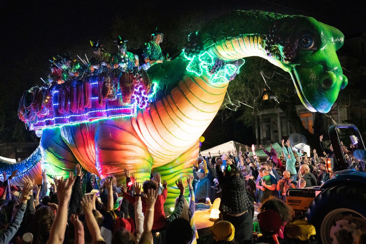 New Orleans' first Mardi Gras parade took place in 1837.