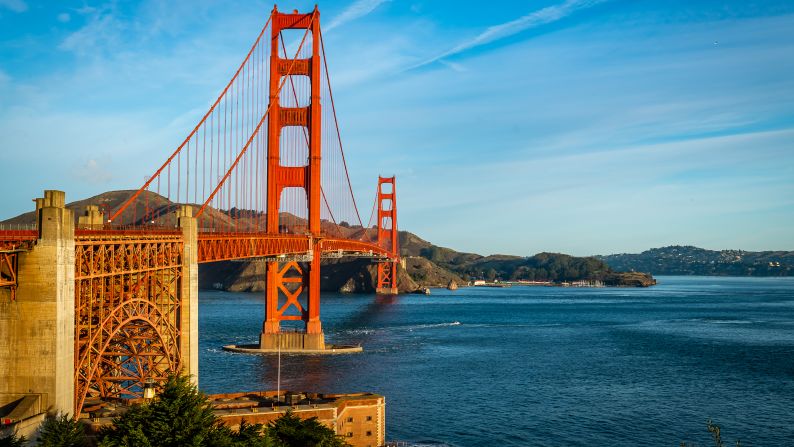 <strong>Most popular US National Park Service site: </strong>Golden Gate National Recreation Area in California's Bay Area came in first place with 15 million visits in 2019. 