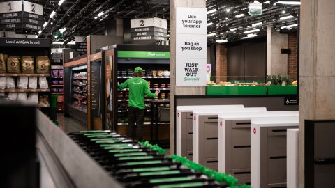 Amazon has developed cashier-less Go stores. Other retailers are trying to jump in on the trend.