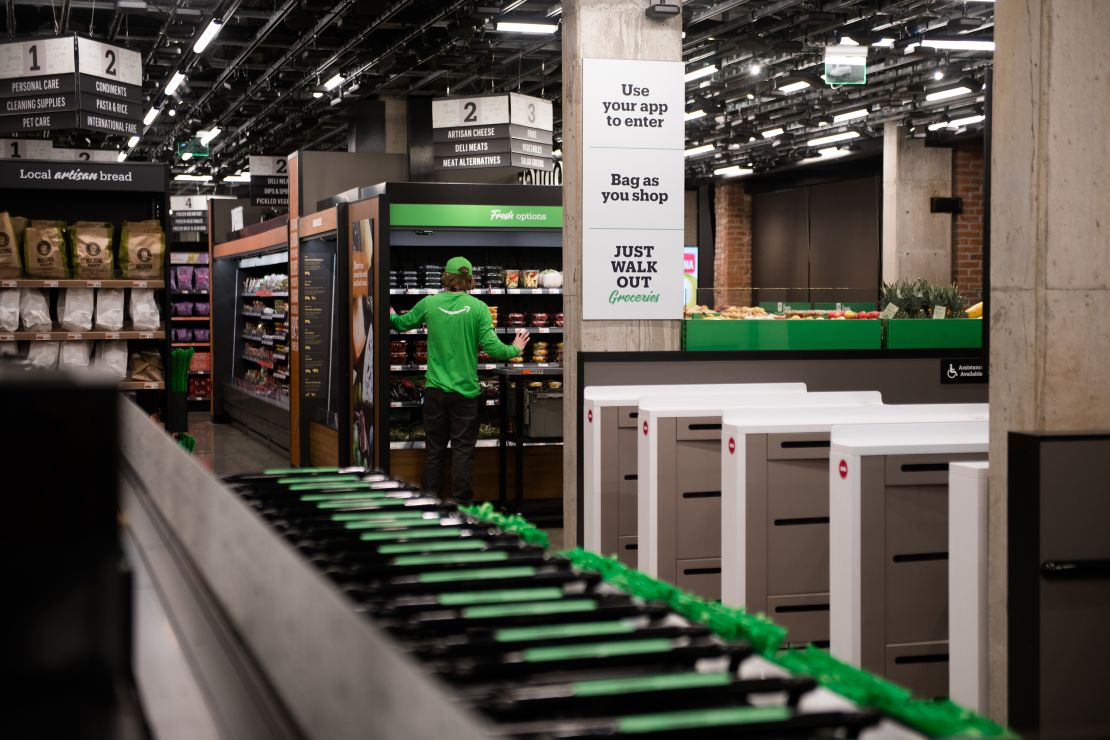 Amazon has developed cashier-less Go stores. Other retailers are trying to jump in on the trend.