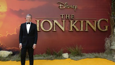Iger attends the European premiere of "The Lion King" in 2019.