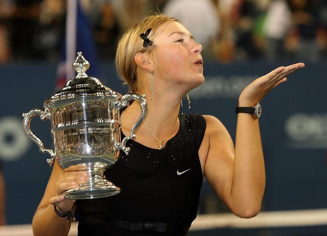 There was more success to come. Having risen to the top of the world rankings, Sharapova secured her second grand slam title with victory over Justine Henin at the US Open in 2006. 