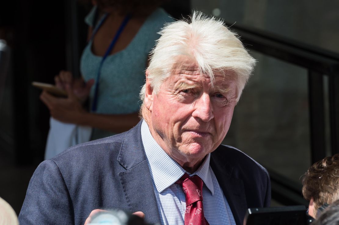 Stanley Johnson, the father of UK Prime Minister Boris Johnson, was a neighbor of Debbie Zurick.