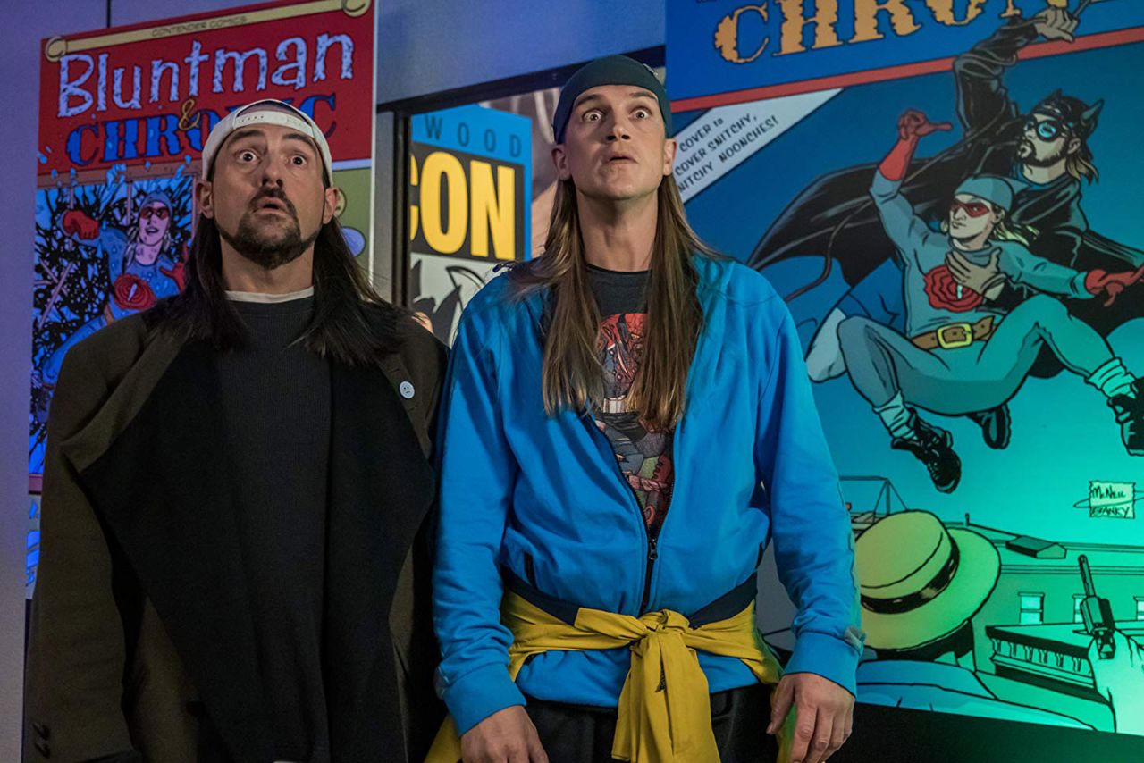 <strong>"Jay and Silent Bob Reboot"</strong>: The lovable stoners from "Clerks" return to Hollywood to try and stop a reboot of the 'Bluntman and Chronic' movie from getting made. <strong>(Amazon Prime) </strong>