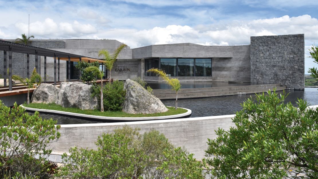 Bodega Garzón was the first winery to achieve LEED silver certification.