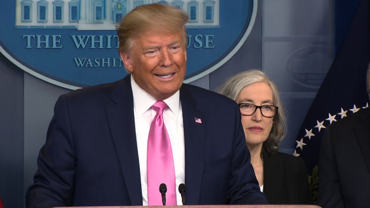 trump coronavirus presser