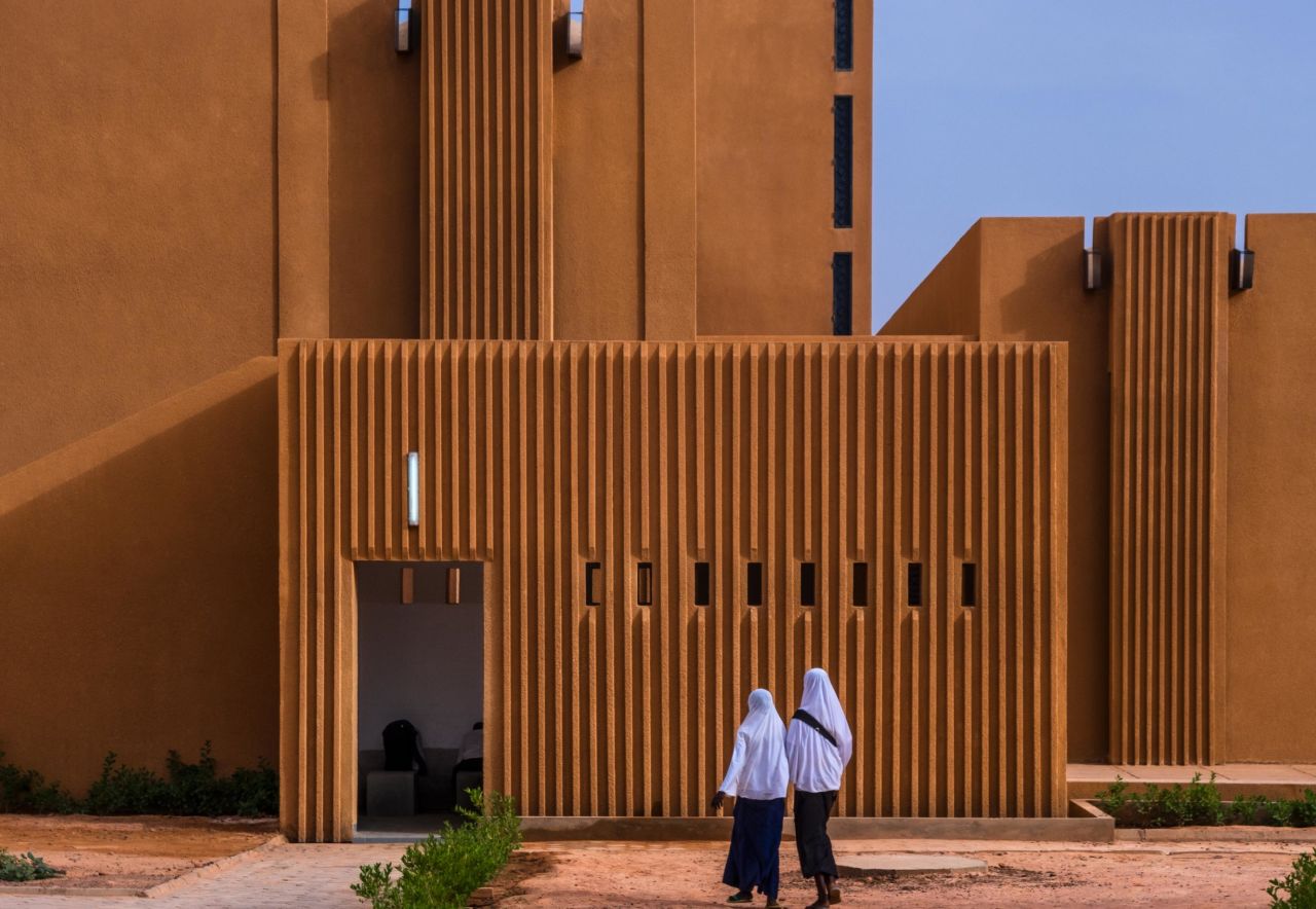 Kamara's Hikma Religious and Secular Complex in Dandaji, Niger, was completed in 2018.