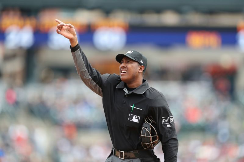 MLB umpires will have a new view this season  on Zoom  AP News