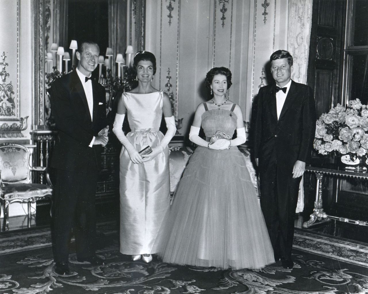 <strong>John F. Kennedy:</strong> Amid much fanfare and huge media interest, Kennedy and his wife, Jackie, were dinner guests at Buckingham Palace in June 1961. He later wrote that he would "cherish the memory of that delightful evening," in a birthday letter written to the Queen. He added: "The people of the United States join with me in extending to your Majesty and to the people of the Commonwealth best wishes and hearty congratulations on the occasion of the celebration of your birthday. ... May I also at the same time say how grateful my wife and I are for the cordial hospitality offered to us by your Majesty and Prince Phillip during our visit to London last Monday. We shall always cherish the memory of that delightful evening."