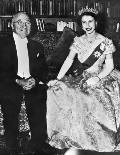 <strong>Harry Truman:</strong> She wasn't Queen yet, but during a state visit to the United States in 1951, Elizabeth and her husband, Prince Philip, were received by former President Harry Truman and his wife, Bess. Truman is the only US President that Elizabeth met while she was a princess.