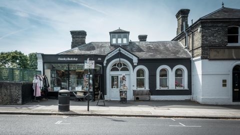 <strong>Station reincarnated:</strong> The former Osterley & Spring Grove station was transformed into a second-hand bookshop in the mid-1960s. 