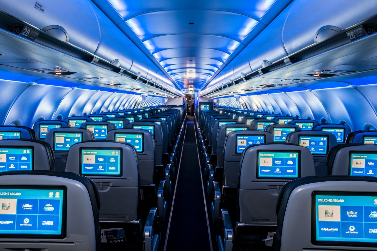 JetBlue is revamping economy class with 10-inch HD TV screens and more.
