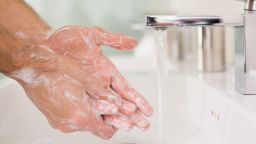 washing hands STOCK