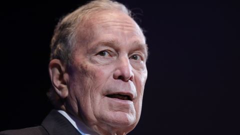 Bloomberg speaks during a rally held at the Bricktown Events Center on February 27, 2020 in Oklahoma City, Oklahoma. Bloomberg is campaigning before voting starts on Super Tuesday, March 3.
