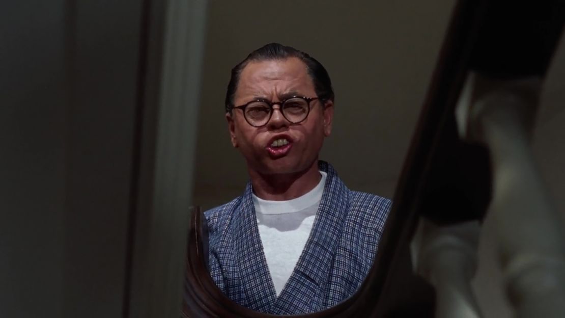 Mickey Rooney as Mr. Yunioshi in "Breakfast at Tiffany's." 