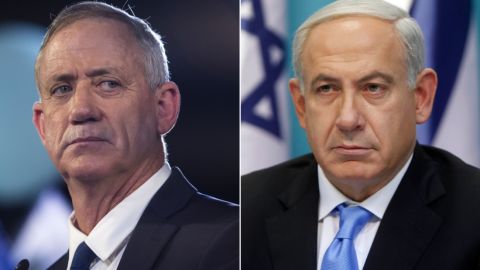 Gantz and Netanyahu have been trapped in political deadlock for months. 