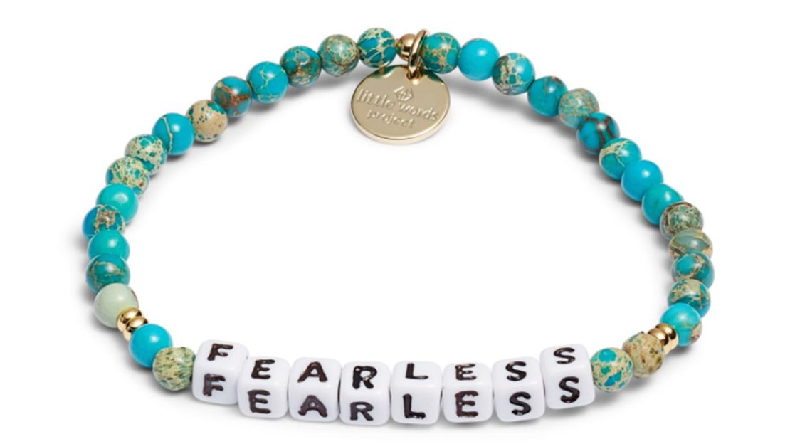 Fearless Beaded Stretch Bracelet