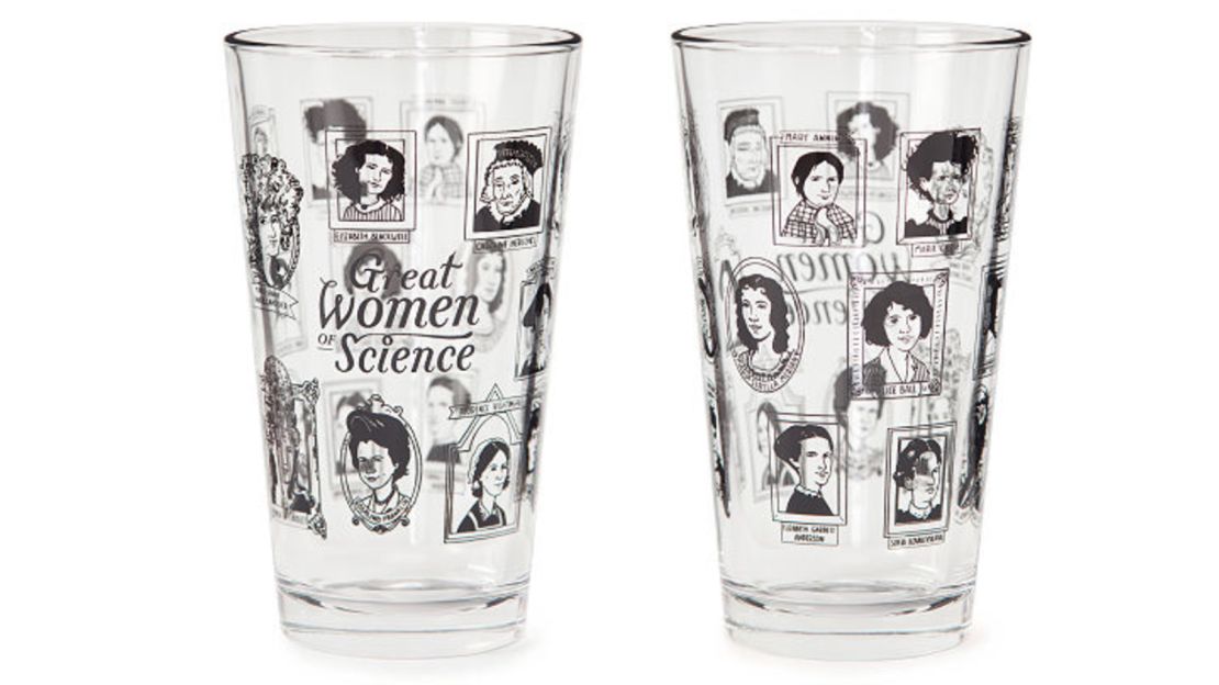 Great Women of Science Pint Glass