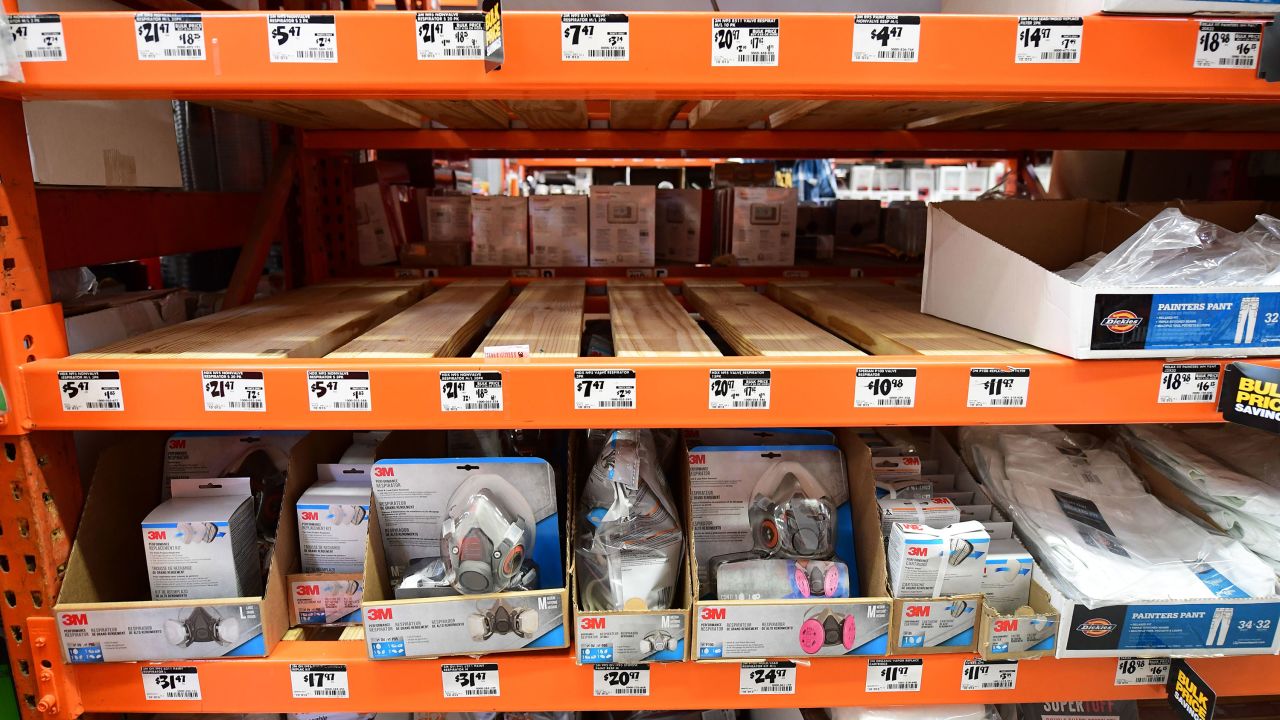 Empty shelves for N95 masks are the standard now in the US as Americans scramble to buy them up. Some Chinese Americans are sending them to their families overseas where supplies are scarce. 