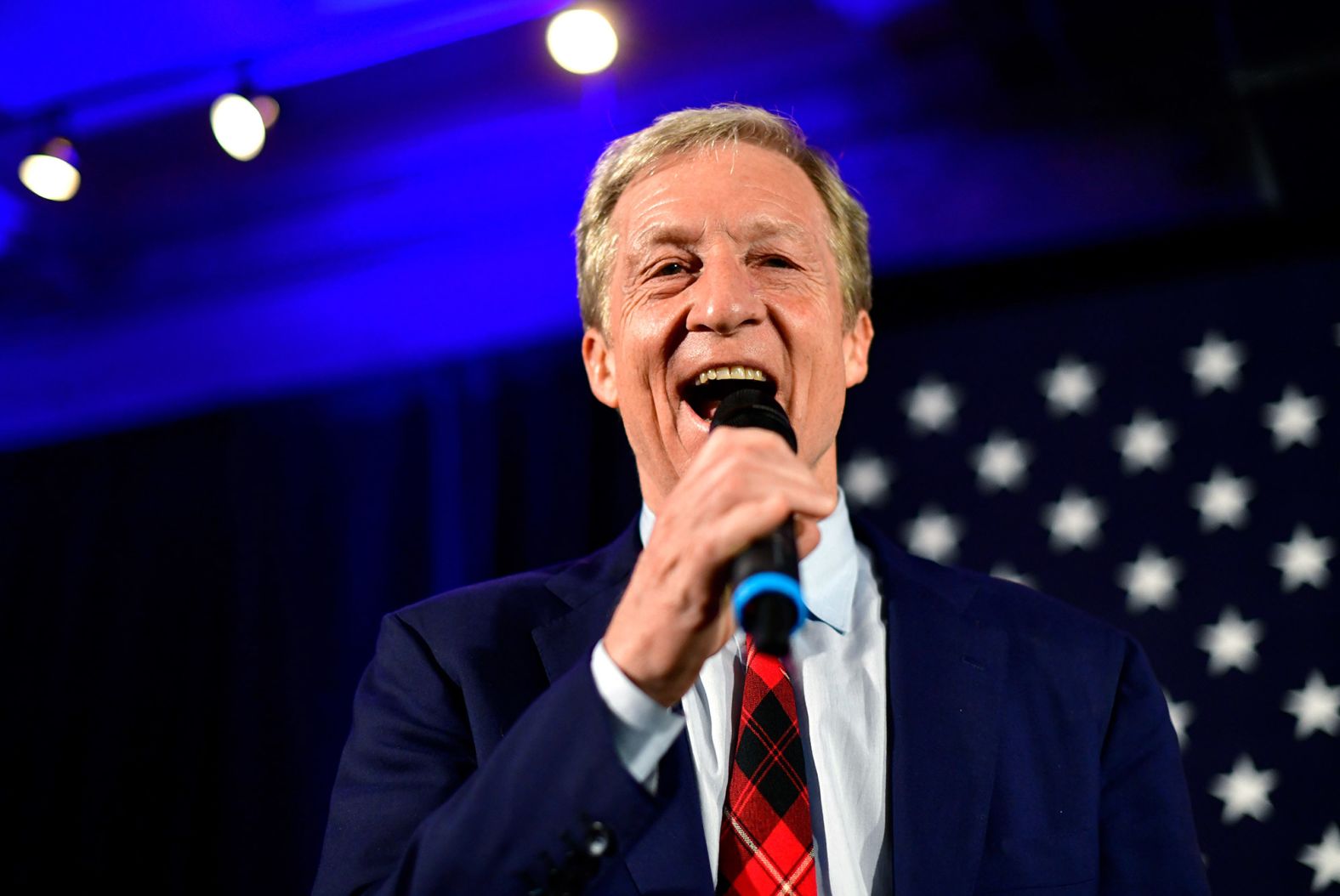 As results were still coming in, billionaire businessman Tom Steyer announced Saturday that he was <a href="index.php?page=&url=https%3A%2F%2Fwww.cnn.com%2F2020%2F02%2F29%2Fpolitics%2Ftom-steyer-drops-out-2020-race%2Findex.html" target="_blank">dropping out of the race.</a> "I said if I didn't see a path to winning that I'd suspend my campaign," he said. "And honestly, I can't see a path where I can win the presidency."