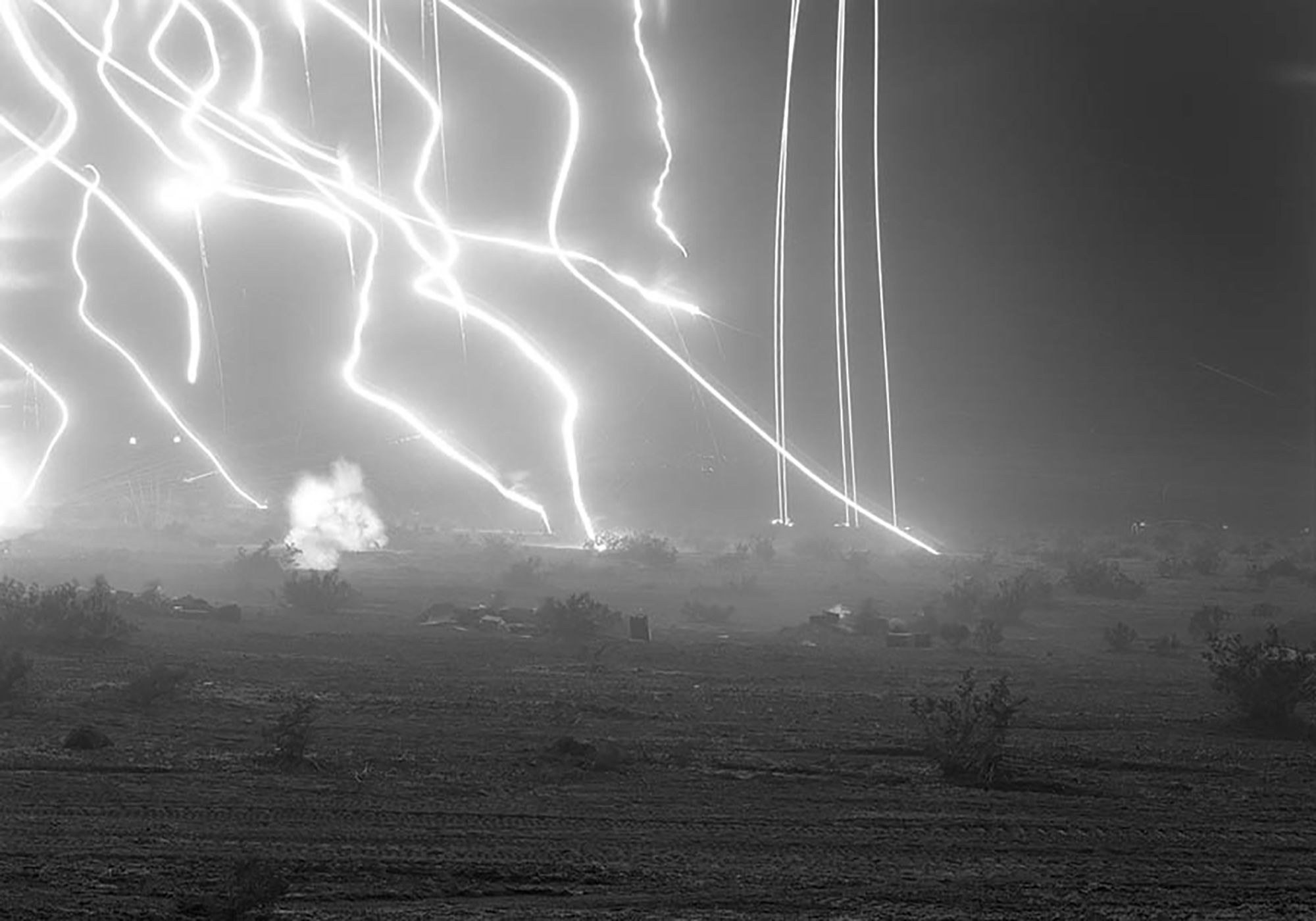 An-My Lê. "Night Operations III", from the series "29 Palms (2003-2004)."