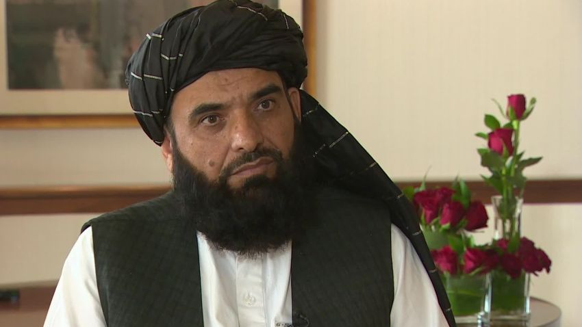 Taliban spokesperson Muhammad Suhail Shaheen